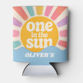 Aangepaste 'One in the Sun' blikje koeler met naam (Voorkant)