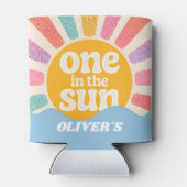 Aangepaste 'One in the Sun' blikje koeler met naam (Achterkant)