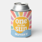 Aangepaste 'One in the Sun' blikje koeler met naam (Blikje Achterkant)