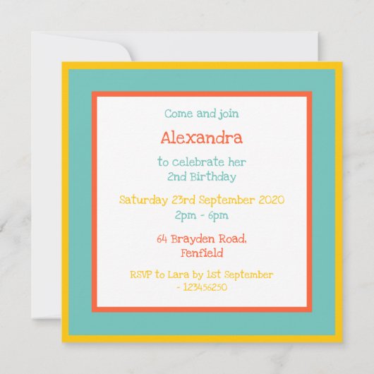 Aangepaste online Collage afdruk geboortedag (Achterkant)