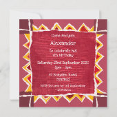 Aangepaste online Collage afdruk geboortedag (Achterkant)