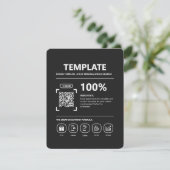 Aangepaste ontwerp sjabloon | Volledig personalise (Staand voorkant)