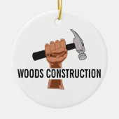 Aangepaste ontwerper/constructie keramisch ornament (Voorkant)