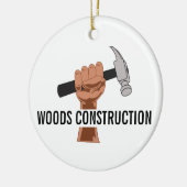 Aangepaste ontwerper/constructie keramisch ornament (Links)