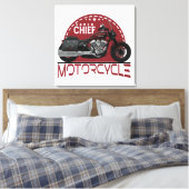 Aangepaste ontwerper kleding en Accessoires SUPER  Canvas Afdruk (Insitu (Slaapkamer))