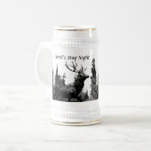 Aangepaste  ontwerpfase, Bachelor Party Bierpul (Voorkant links)