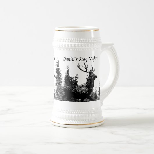 Aangepaste  ontwerpfase, Bachelor Party Bierpul (Voorkant rechts)