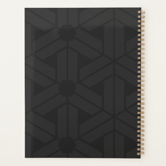 Aangepaste ontwerplanner met aangepast Hoesje Planner (Achterkant)