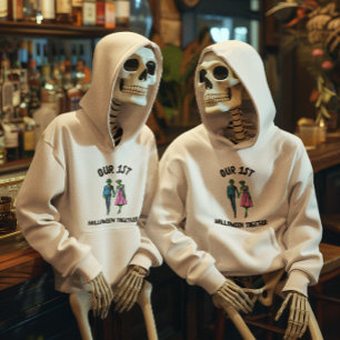 Aangepaste Onze 1e Halloween Samen T-Shirt Voor Ko