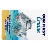 Aangepaste onze eerste cruise hutdeur magneet (Horizontaal)