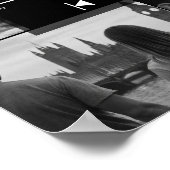 Aangepaste onze liedmuziek herinnering koppel foto poster (Hoek)