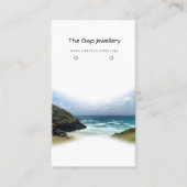 Aangepaste oorbel sieraden display Kaart Afsprakenkaartje (Voorkant)