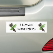 Aangepaste oorspronkelijke Waterverf Tak pijnpek Bumpersticker (Op auto)