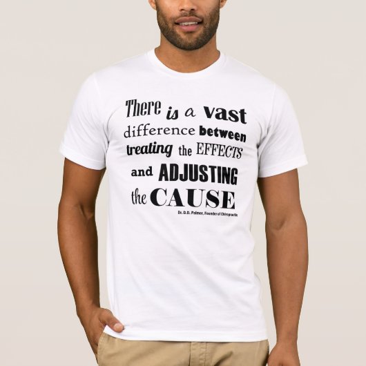 Aangepaste Oorzaak aanpassen T-shirt (Voorkant)