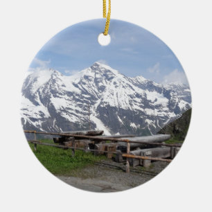 Aangepaste Oostenrijkse Alpen-versieringen Keramisch Ornament