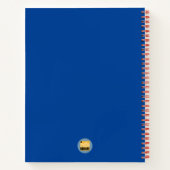 Aangepaste, op maat gemaakte, heldere ideeën voor  notitieboek (Achterkant)