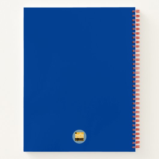 Aangepaste, op maat gemaakte, heldere ideeën voor  notitieboek (Achterkant)