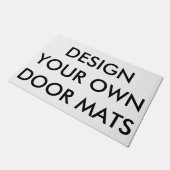 Aangepaste, op maat gemaakte lege Sjabloon met gro Deurmat (Schuin)