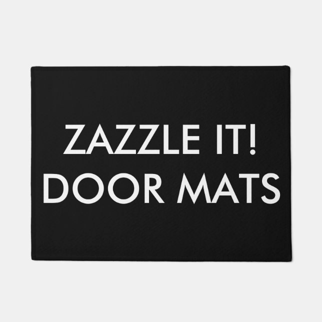 Aangepaste, op maat gemaakte lege Sjabloon van deu Deurmat (Voorkant)