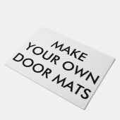 Aangepaste, op maat gemaakte lege Sjabloon voor kl Deurmat (Schuin)