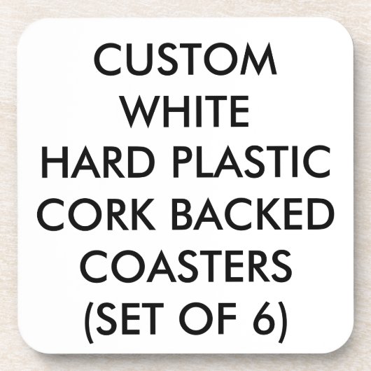 Aangepaste, op maat gesneden Onderzetters achterzi (Voorkant)