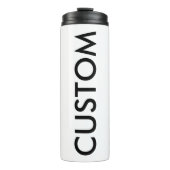 Aangepaste, op maat gesneden vacuümfles, blanco Sj Thermosbeker (Voorkant)