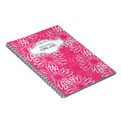 Aangepaste, op spiraalvormige basis geplaatste not notitieboek (Rechterzijde)