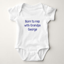 Aangepaste opa cadeau van Baby, Baby Boy, Romper