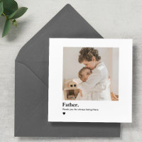 Aangepaste opa-fotokaart | vaderdag
