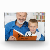 Aangepaste opa moderne script fotoblokken (Voorkant)