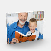 Aangepaste opa moderne script fotoblokken (Links)