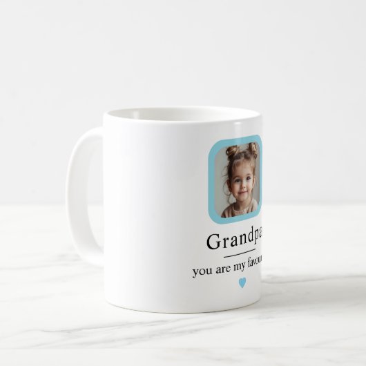 Aangepaste opa Mok | "Jij bent mijn favoriete cade (Voorkant links)