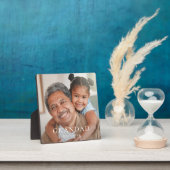 Aangepaste Opa Opgericht Moderne Foto Fotoplaat (Insitu)