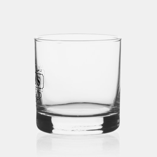 Aangepaste OPA's Bar jaar gevestigd glas (Links)