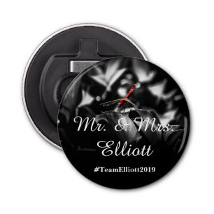 Aangepaste opener voor gevarenknoppen voor bruilof