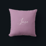 Aangepaste opera Mauve Solid Color Minimalist Wedd Kussen<br><div class="desc">Laadbare lichte paarse veerboten hebben een golvende kleur. Minimalistisch eenvoudig modern,  trendy,  pastelaestetisch,  stijlvol,  stijlvol,  in een lavendere,  stevige kleur. Mauve home decor,  mauve esthetisch decor,  mauve keuken,  brute kleur.</div>