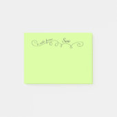 Aangepaste Opmerking voor Zwemere Post-it® Notes (Voorkant)