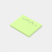 Aangepaste Opmerking voor Zwemere Post-it® Notes (Schuin)
