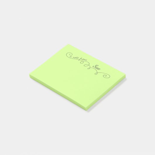 Aangepaste Opmerking voor Zwemere Post-it® Notes (Schuin)