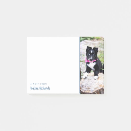 Aangepaste opmerkingen voor foto's achteraf post-it® notes (Voorkant)