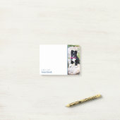 Aangepaste opmerkingen voor foto's achteraf post-it® notes (Op bureau)