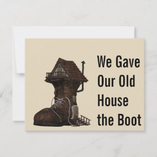 Aangepaste opstartversie van Funny Moving kondigin Kaart