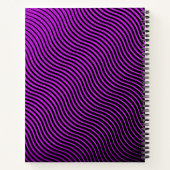 Aangepaste optische golven notitieboek (Achterkant)