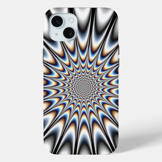 Aangepaste Optische Illusie Art Poster Case-Mate iPhone Case (Achterkant)