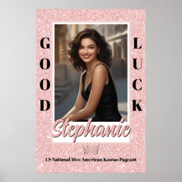 Aangepaste optocht deur banner Poster