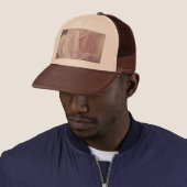 Aangepaste Opvallende Roos afbeelding Gedrukt Pet- Trucker Pet (In situ)