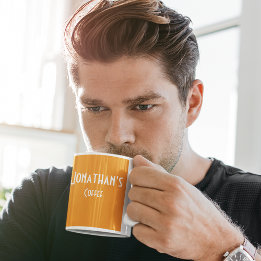 Aangepaste Oranje koffie-Mok Koffiemok