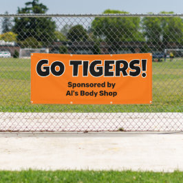 Aangepaste Oranje teambanner Spandoek