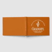 Aangepaste Oranje Veterinaire School Afstudeerfees Gastenboek (Volledig)