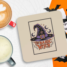 Aangepaste  Oranje Witchy Pet Halloween Witch